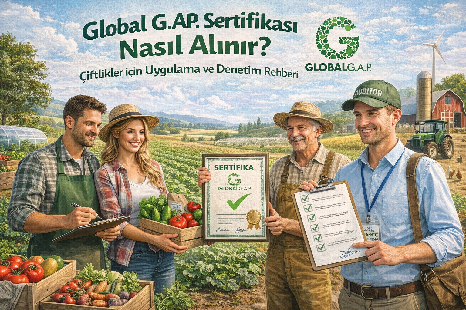 Global G.A.P. Sertifikası Nasıl Alınır Çiftlikler için Uygulama ve Denetim Rehberi