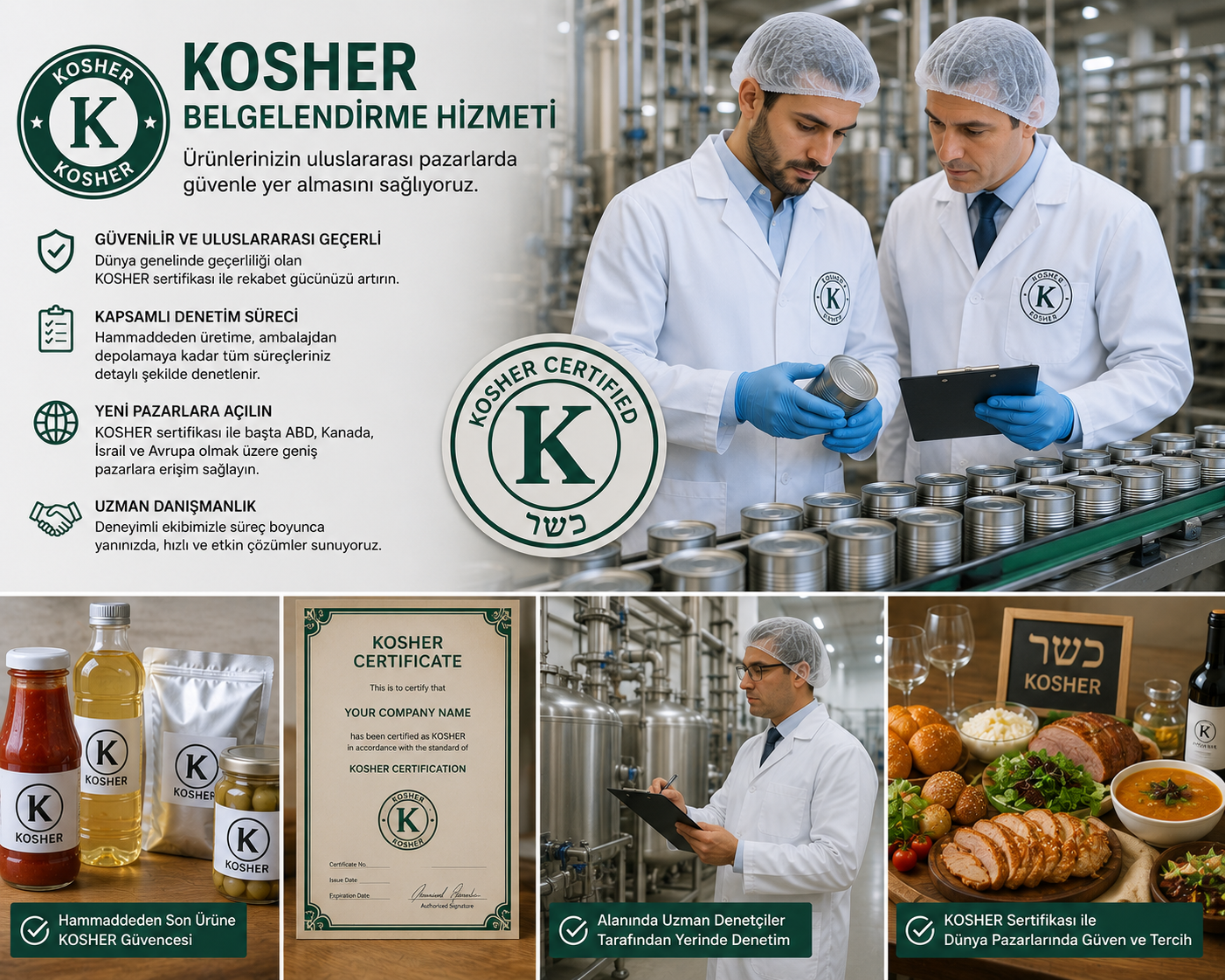 KOSHER Belgelendirme Hizmeti